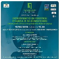 Interventi di protesi d'anca e di ginocchio - CENTRO CONGRESSI SABATO 15.30