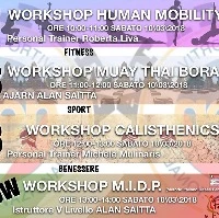 Workshop Human Mobility - Muay Thai Boran - Calisthenics Start - Difesa Personale
